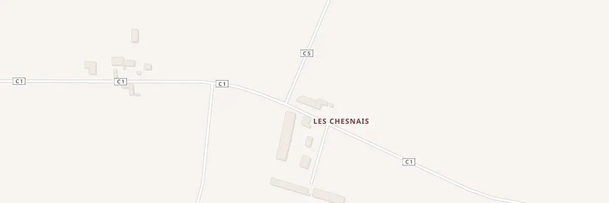 Plan du 4 La Chenaie à Mouais