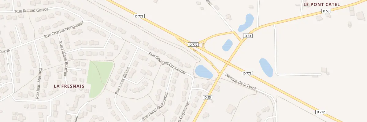 Plan du 30 Rue Georges Guynemer à Bain-de-Bretagne