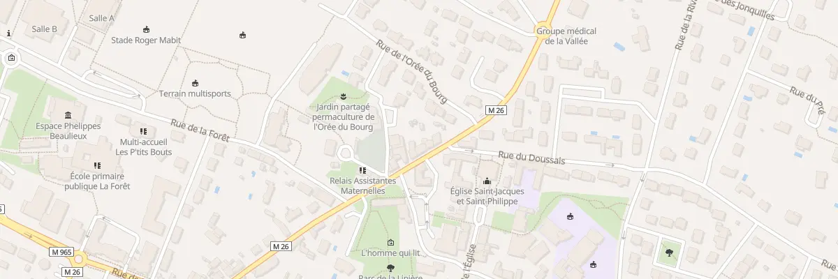 Plan du 37 Rue de la Vallée à Sautron