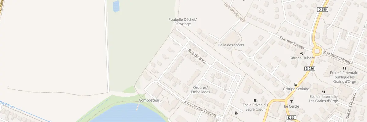 Plan du 27 Rue de Batz à Orgères