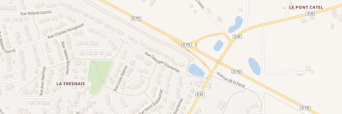 Plan du 32 Rue Georges Guynemer à Bain-de-Bretagne