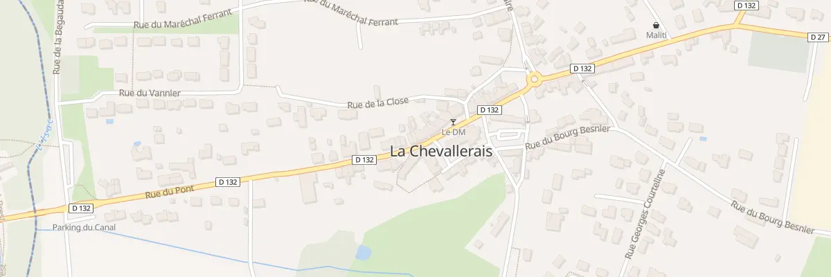 Plan du 6 Rue du Pont à La Chevallerais