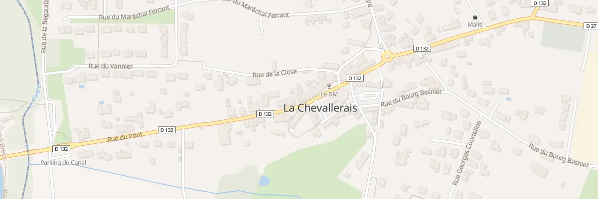 Plan du 8 Rue du Pont à La Chevallerais