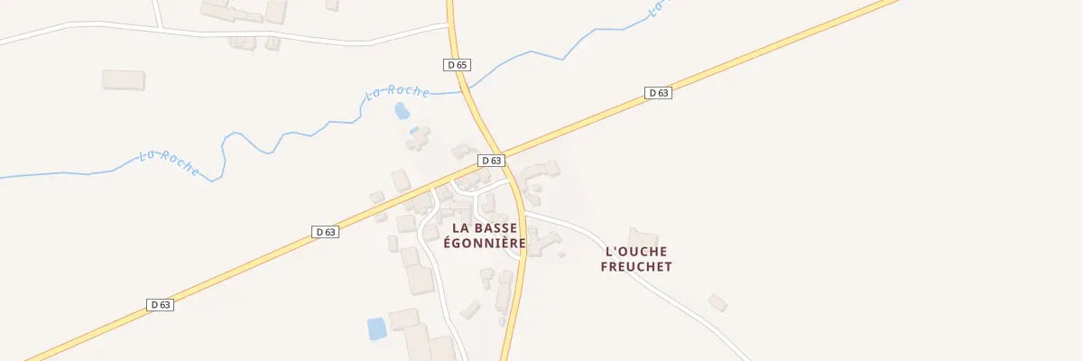 Plan du 1 L’Egonnière à La Limouzinière