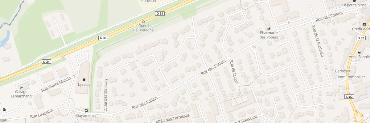 Plan du 9 Rue de Condate à Noyal-Châtillon-sur-Seiche
