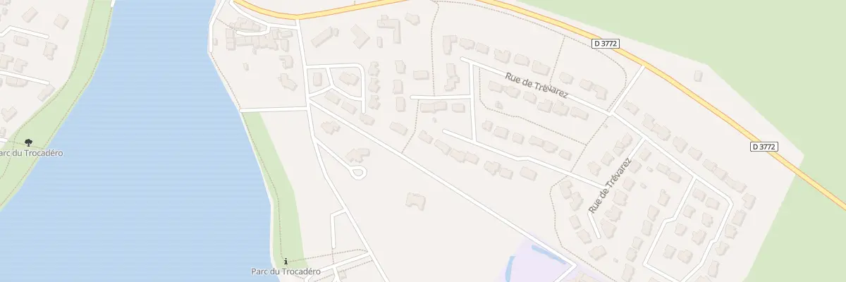 Plan du 24 Rue de Trevarez à Bain-de-Bretagne