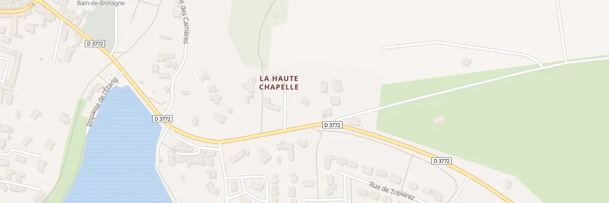 Plan du 2 Imp des Hauts du Lac à Bain-de-Bretagne