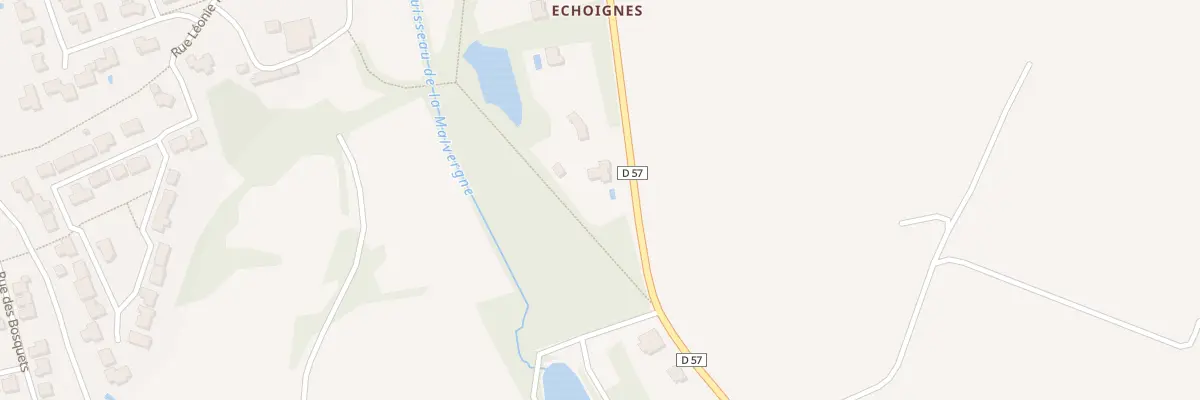 Plan du 12 Les Echoignes à Martinet