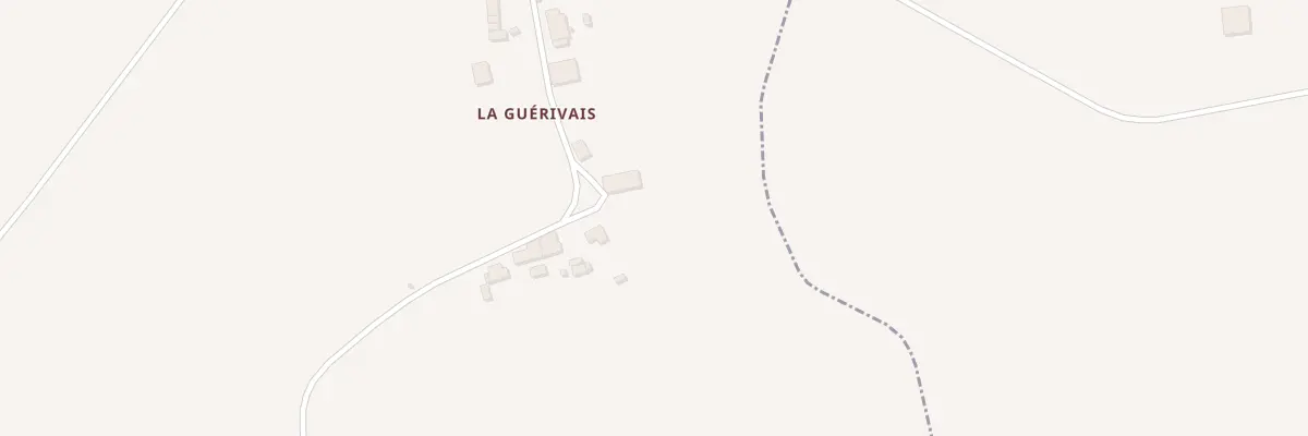 Plan du 5135 La Guerivais à Poligné