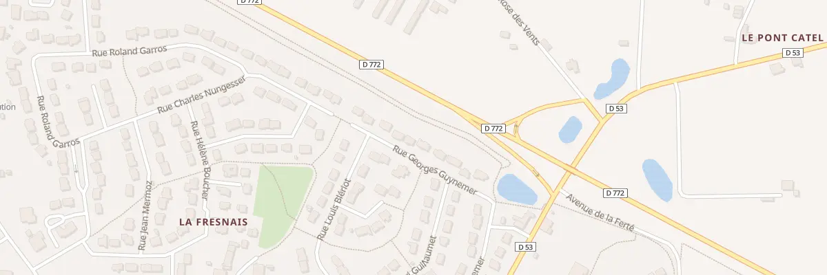 Plan du 38 Rue Georges Guynemer à Bain-de-Bretagne