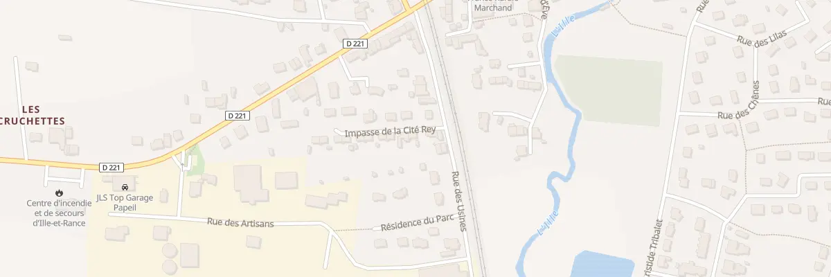Plan du 3 Imp Cite Rey à Montreuil-sur-Ille