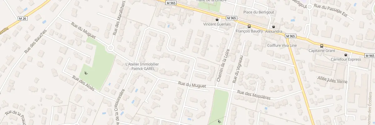 Plan du 26 Rue des Iris à Sautron