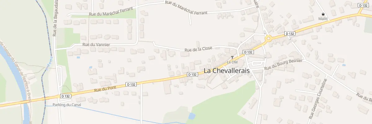 Plan du 20 Rue du Pont à La Chevallerais