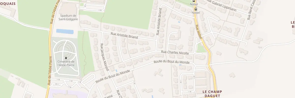 Plan du 13 Rue Charles Nicolle à Saint-Grégoire
