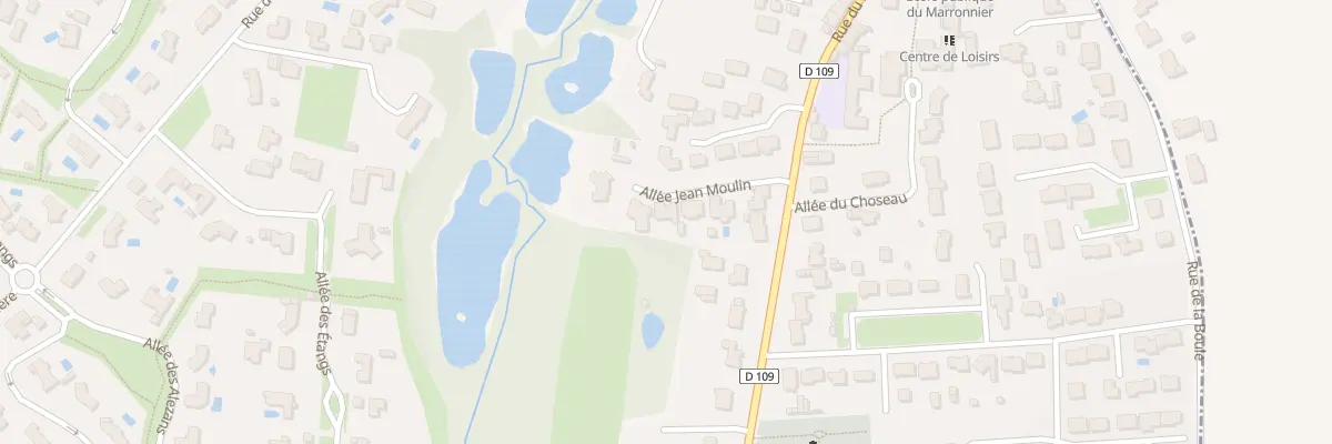 Plan du 95 All Jean Moulin à Sainte-Foy