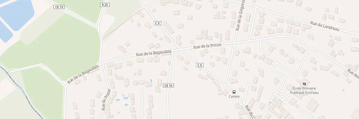Plan du 9 Rue de Blain à La Chevallerais