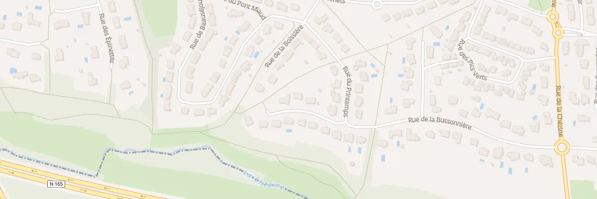 Plan du 30 Rue de la Bussonnière à Sautron