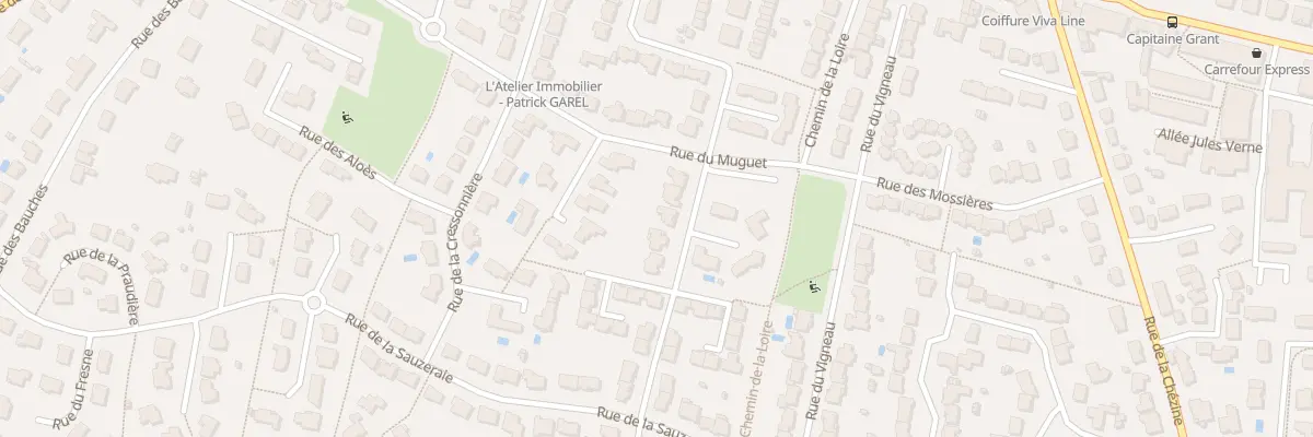 Plan du 5 Rue des Jacinthes à Sautron