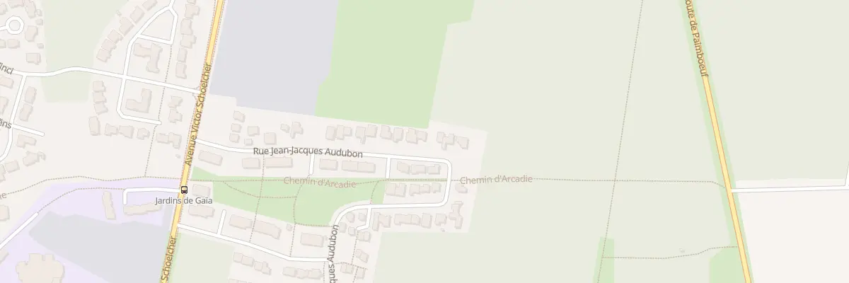 Plan du 28 Rue Jean-Jacques Audubon à Bouaye