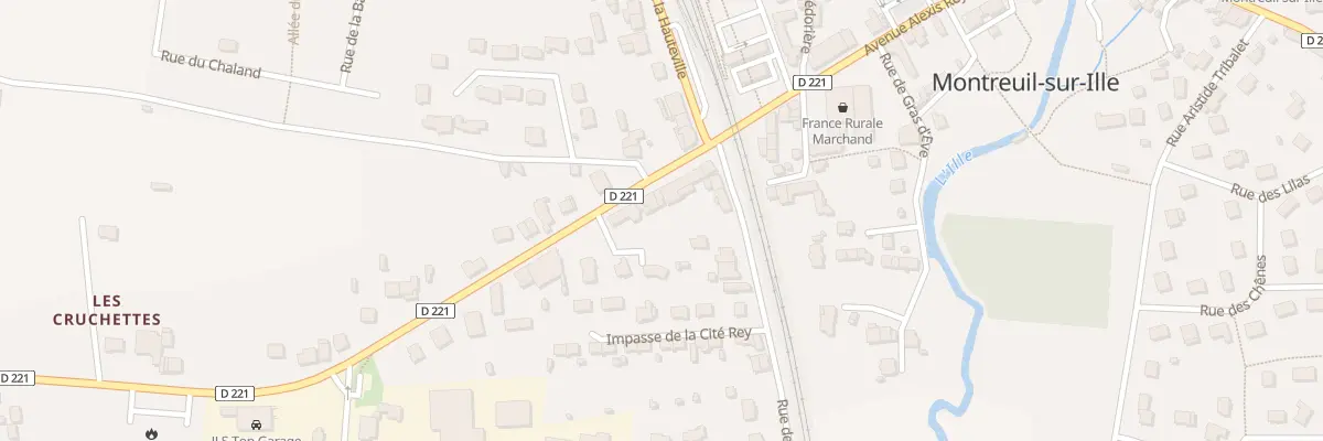 Plan du 43 Av Alexis Rey à Montreuil-sur-Ille