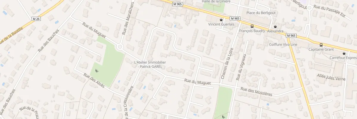 Plan du 22 Rue des Iris à Sautron