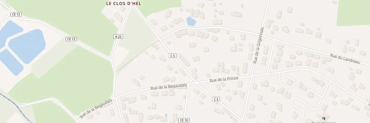 Plan du 12 Rue de Blain à La Chevallerais
