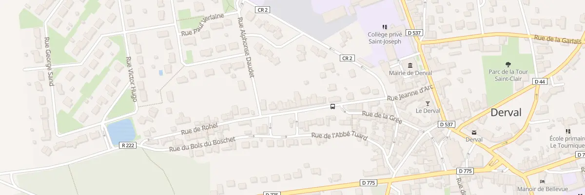Plan du 9 Pl de la Grée à Derval