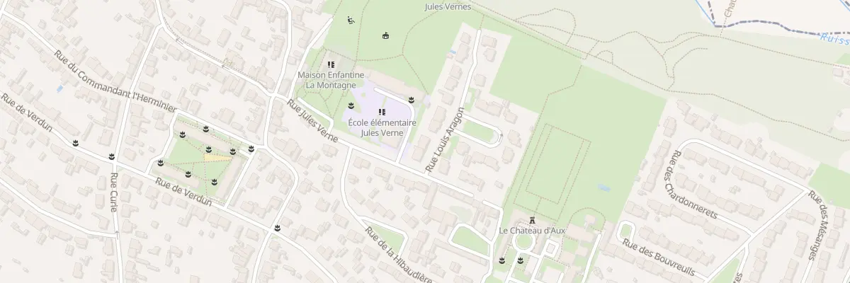 Plan du 3 Rue Louis Aragon à La Montagne
