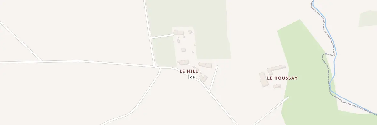 Plan du 10 Le Hill à Derval