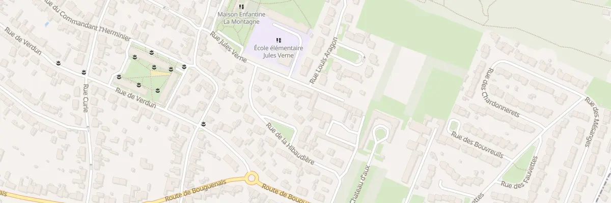 Plan du 1 Rue Jules Verne à La Montagne