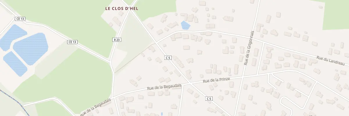 Plan du 16 Rue de Blain à La Chevallerais