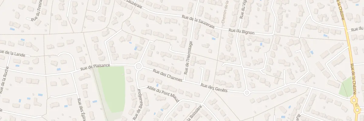 Plan du 1 Rue des Closes à Sautron