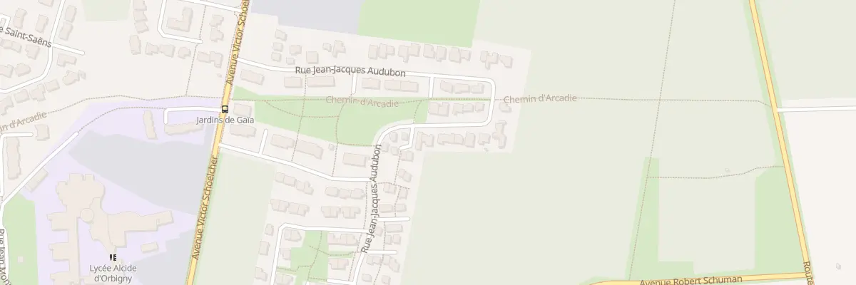 Plan du 50 Rue Jean-Jacques Audubon à Bouaye