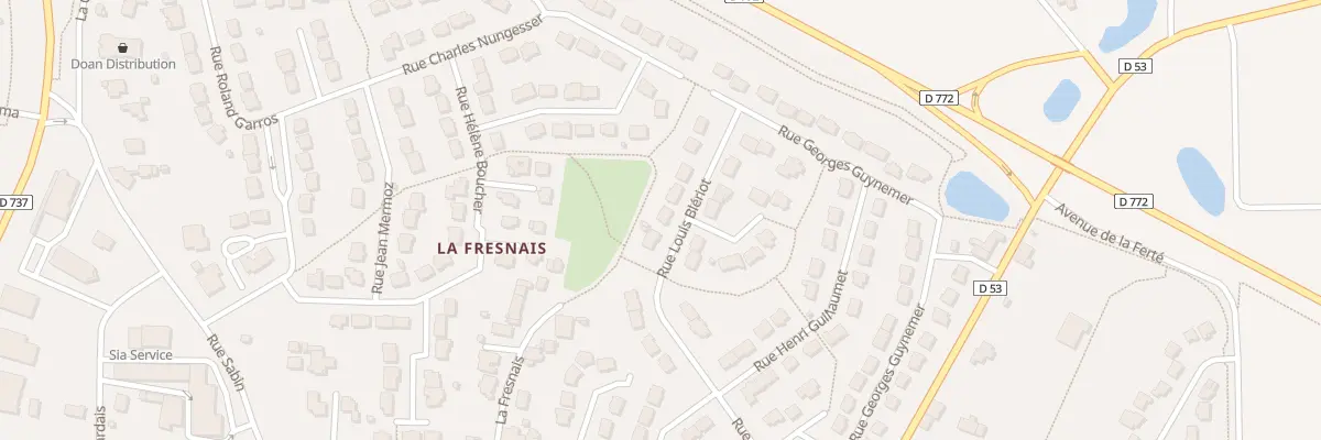 Plan du 15 Rue Louis Blériot à Bain-de-Bretagne