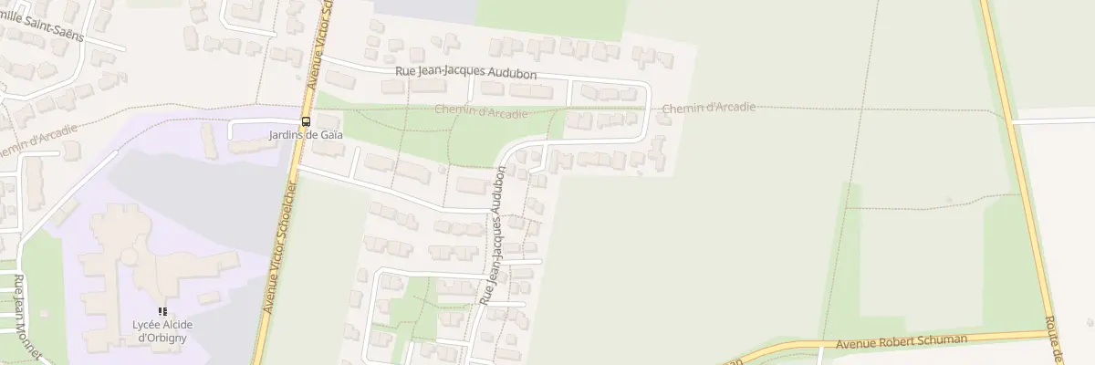 Plan du 62 Rue Jean-Jacques Audubon à Bouaye
