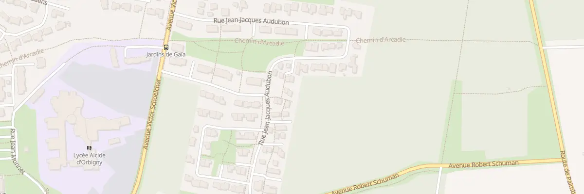 Plan du 70 Rue Jean-Jacques Audubon à Bouaye