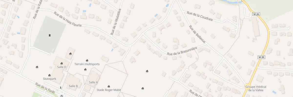 Plan du 13 Rue de la Bretonnière à Sautron