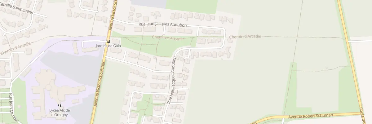 Plan du 60 Rue Jean-Jacques Audubon à Bouaye