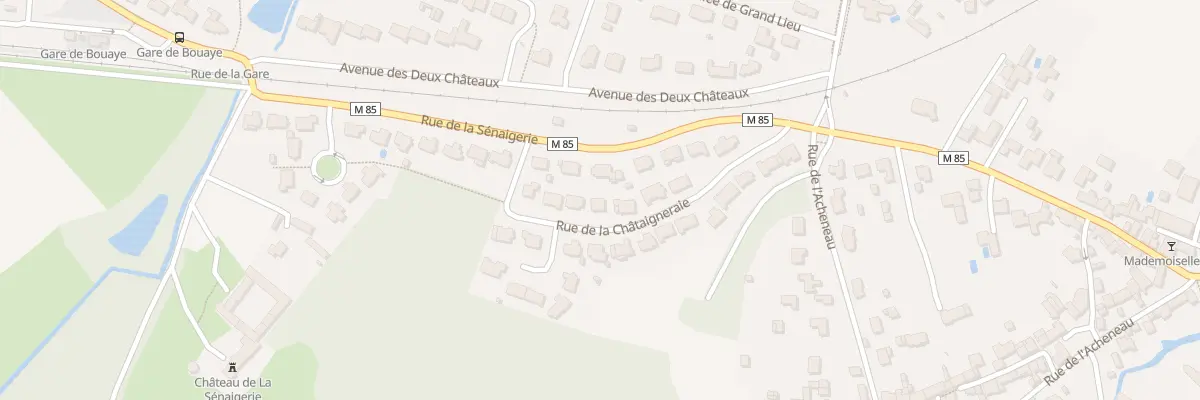 Plan du 8 Rue de la Chataigneraie à Bouaye