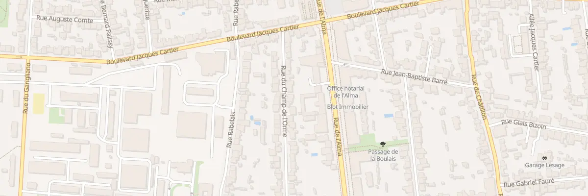 Plan du 15 Rue du Champ de l’Orme à Rennes