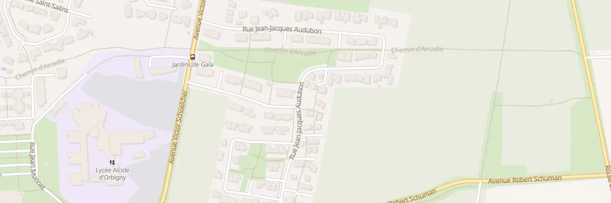 Plan du 64 Rue Jean-Jacques Audubon à Bouaye