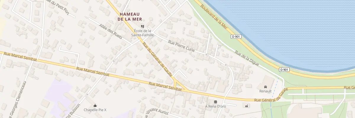 Plan du 46 Rue Gal de Gaulle Equeurdrevil à Cherbourg-en-Cotentin