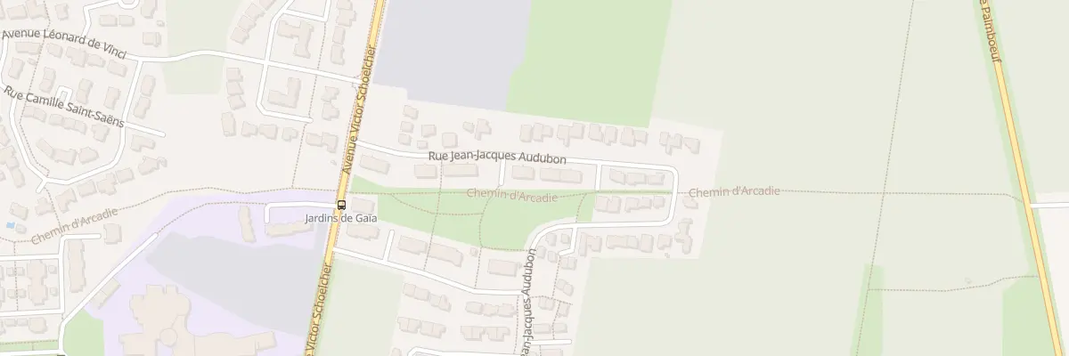 Plan du 55 Rue Jean-Jacques Audubon à Bouaye