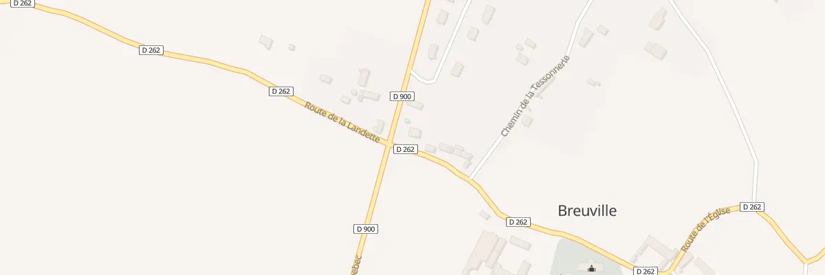 Plan du 5090 Les Fontaines à Breuville