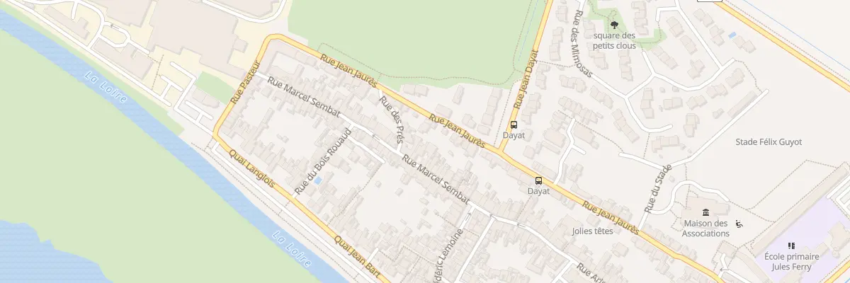 Plan du 24 Rue Marcel Sembat à Indre
