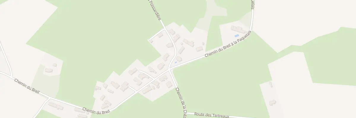 Plan du 14 Le Breil à Sautron