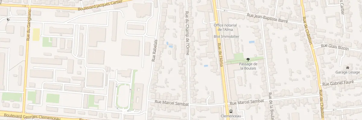 Plan du 26 Rue du Champ de l’Orme à Rennes