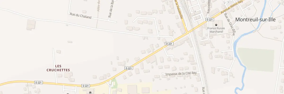 Plan du 58 Av Alexis Rey à Montreuil-sur-Ille