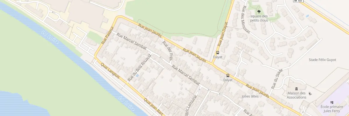 Plan du 7 Rue des Prés à Indre