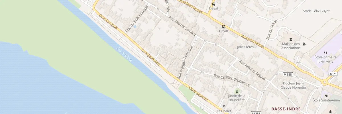 Plan du 15 Rue du Port Larron à Indre